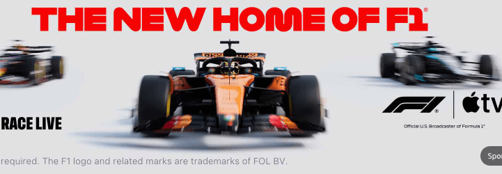Apple TV + F1 Apple TV + F1